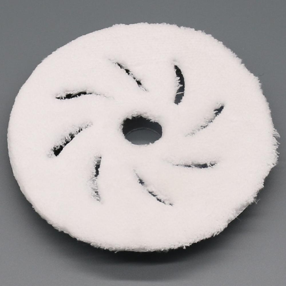 5-inch 6-inch microfiber polishing pad, wax removal pad, hook and loop cushioning pad