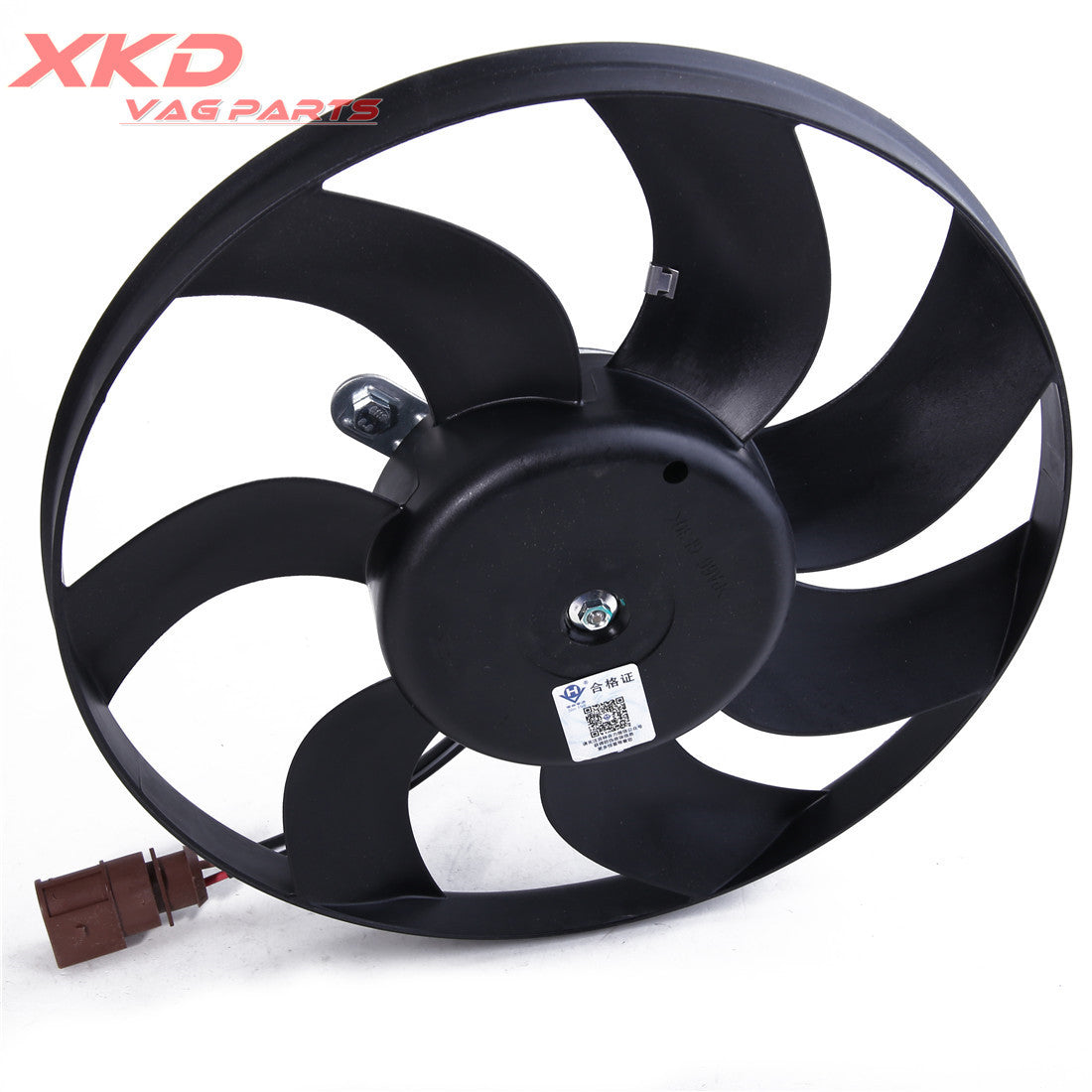 Air conditioning cooling fan assembly suitable for Volkswagen for Jetta , for Golf GTI, for Passat B6