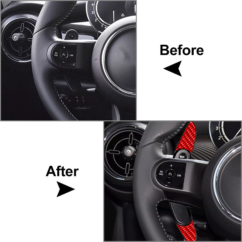 Steering Wheel Shift Paddle Extension for BMW for Mini Cooper F54 F55 F57