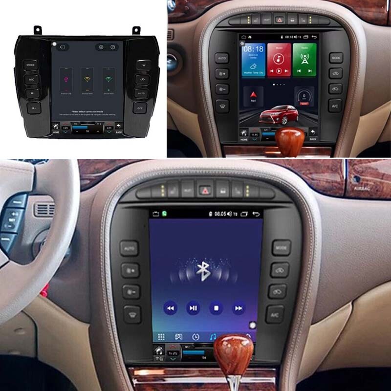 12.1 Wifi for Jaguar S-TYPE Car radio audio GPS Navigation Android 04-11
