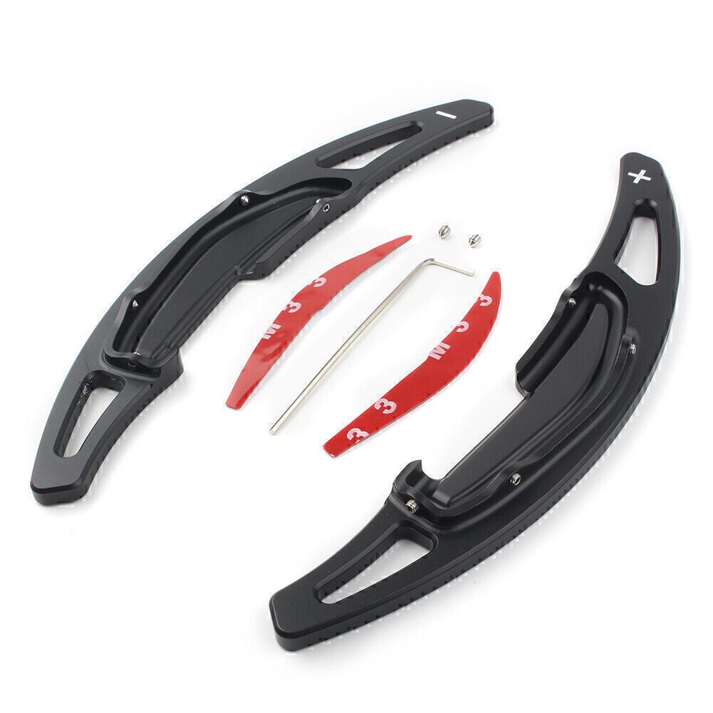 Fit for BMW M2 F87 16-17 M5 F10 Black Steering Wheel Shift Paddle Shifter Extension