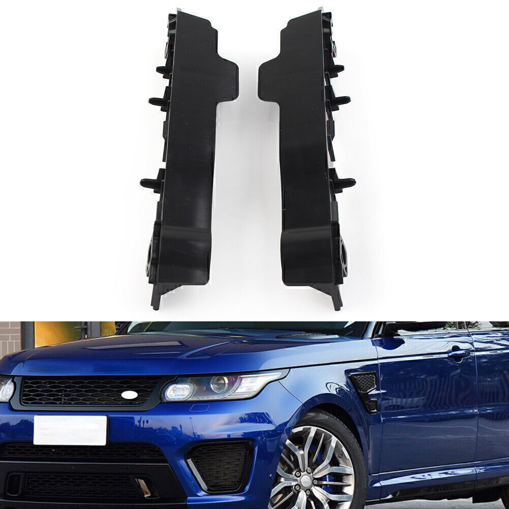 Pair Front Bumper Mounting Side Bracket for Land Rover Range Sport 2014-2019