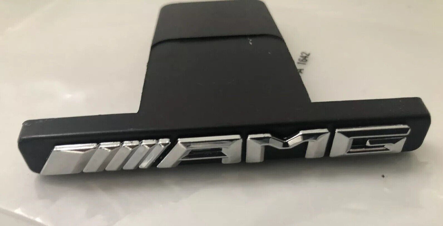 New version for Mercedes Chrome AMG Badg GT grill Panamericana E43 C43 GLC43 C63 3D