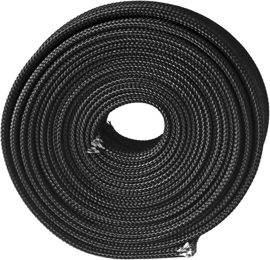 1-inch ID 25mm heat-insulated adjustable hose for hot spark plug wires suitable for automotive wiring.