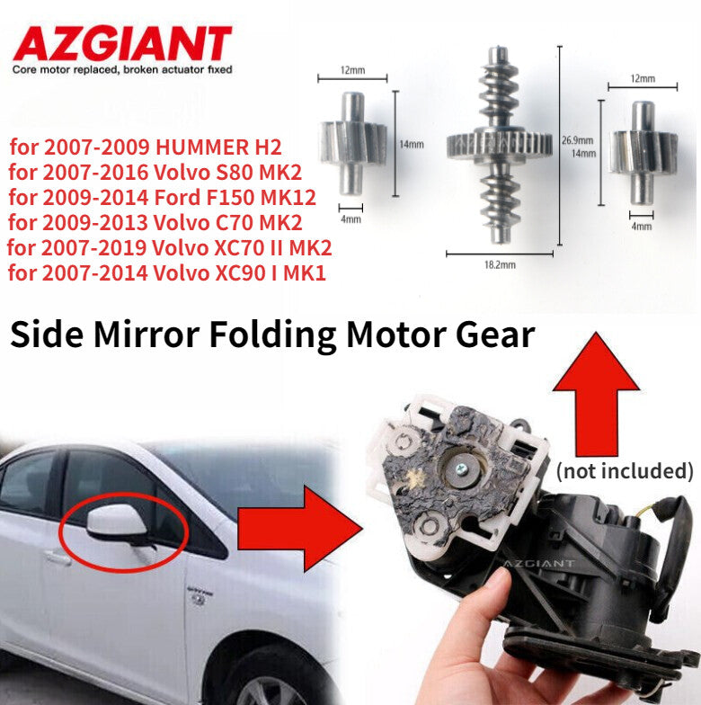 Suitable for 2012-2015 for Land Rover Freelander 2 L359 car side mirror folding motor gear.
