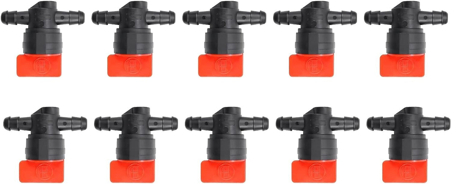 10 PCS 1/4 Gas Fuel Cut Off Valve for Kawasaki AM107340 LA105 LA115 BS 94768