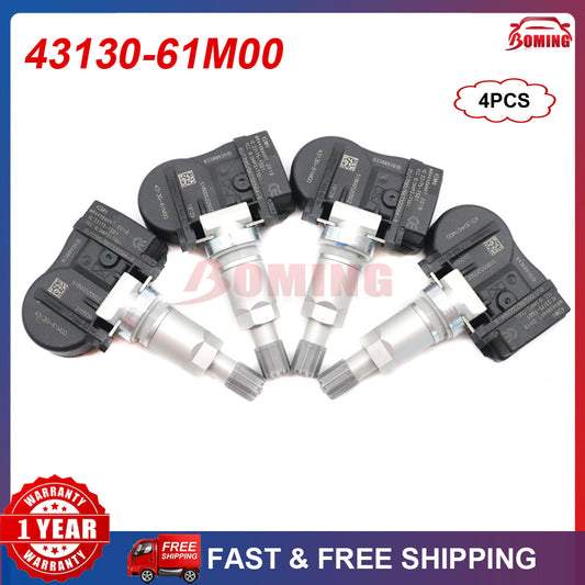 4PCS NEW Tire Pressure Sensor TPMS for Suzuki for Swift SX4 Alto Baleno for Jimny Vitara