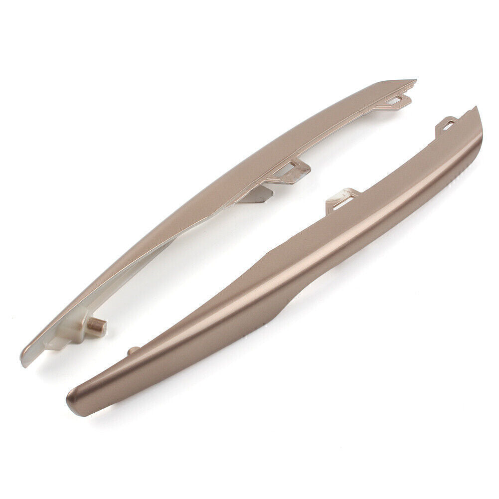 Pair Upper Fog Light Lamp Strip Trim Fit for Land Rover for Range Rover Evoque 2020-2022