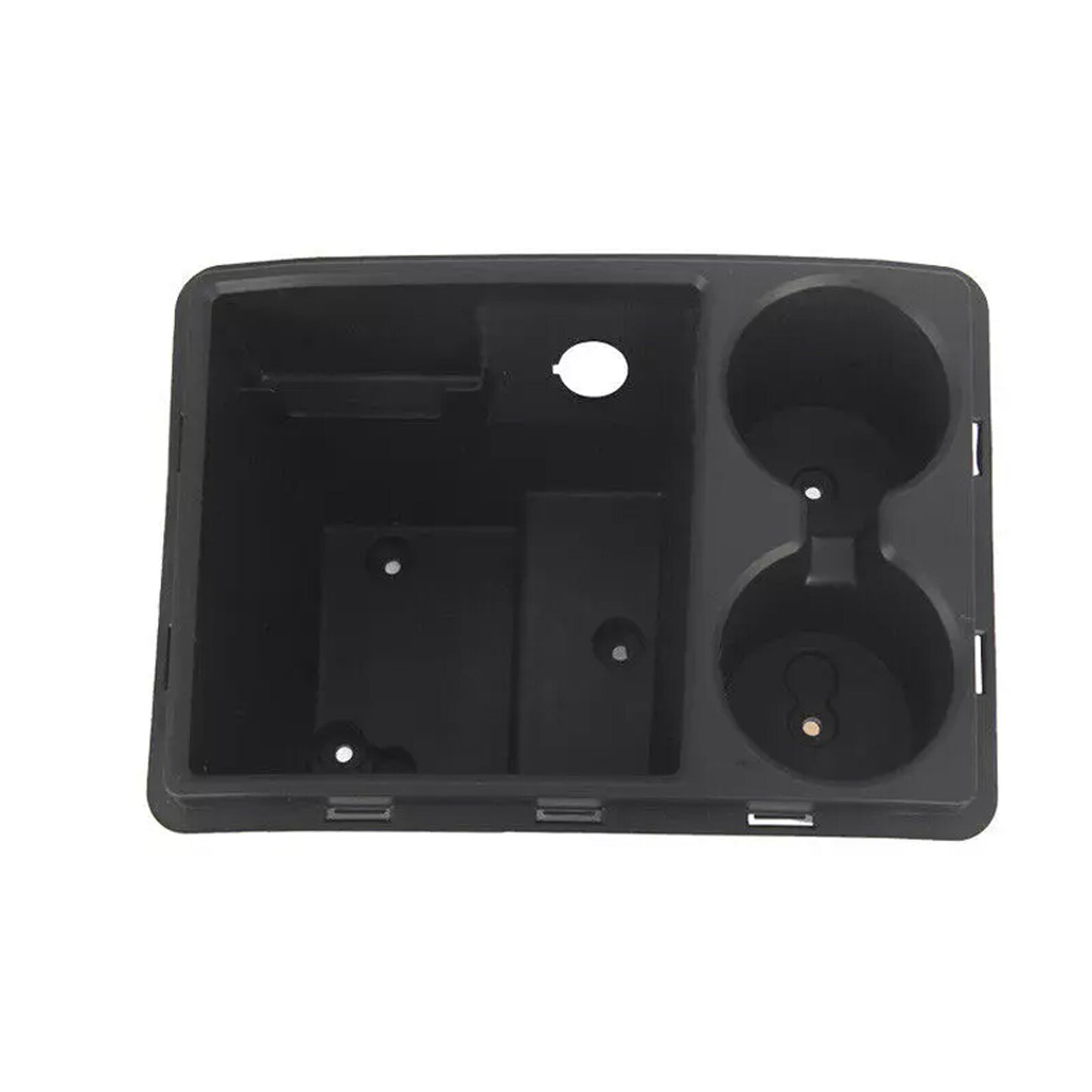 fit for Dodge for Ram 1500 2500 3500 10-15 Full Center Console Storage Box Cup Holder AT