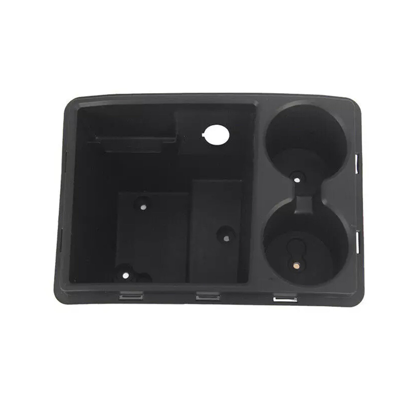fit for Dodge for Ram 1500 2500 3500 10-15 Full Center Console Storage Box Cup Holder AT