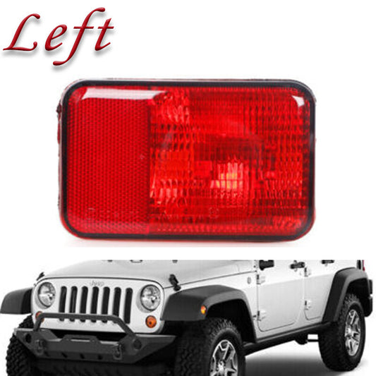 Left for Jeep for WRANGLER 2007-2018 Rear Tail Fog Light