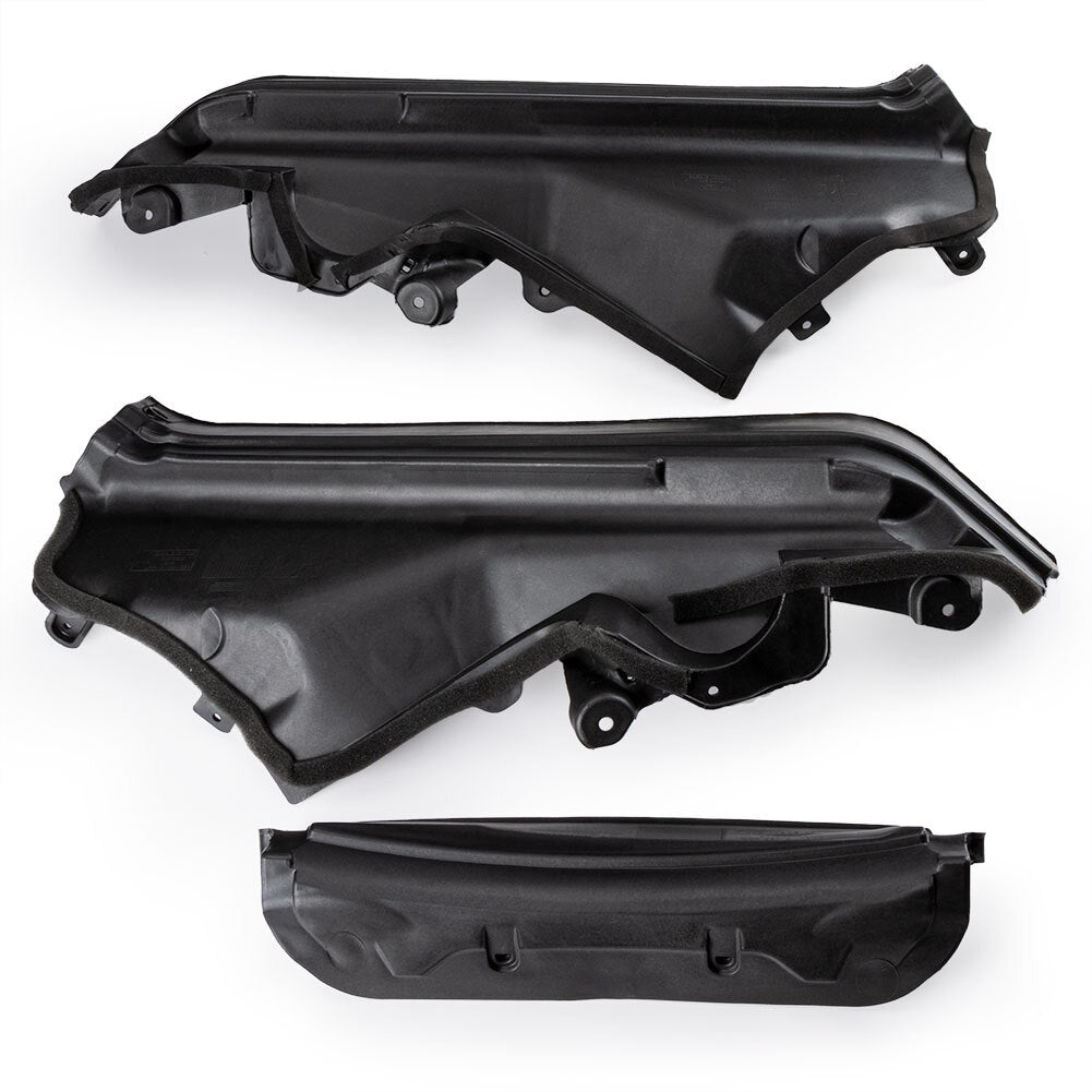 3-piece engine cover panel kit suitable for BMW X5, X6, E70, E71 (06-14)