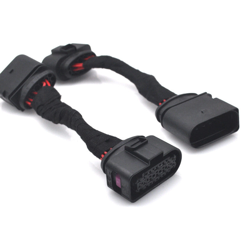 Retrofit facelift LCI HID head light cable adaptor for Audi Q5 8R Pre 2008-2012