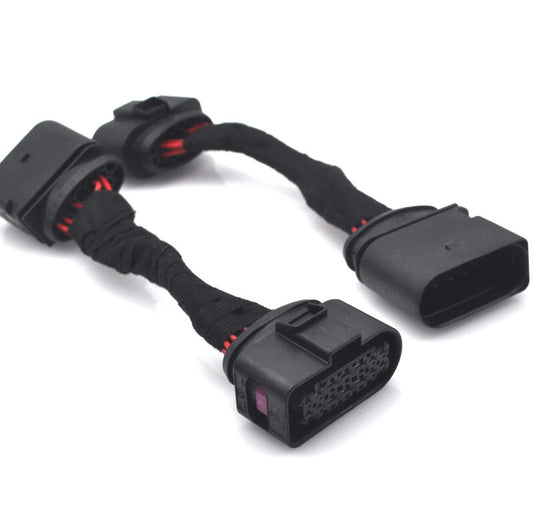 Retrofit facelift LCI HID head light cable adaptor for Audi Q5 8R Pre 2008-2012
