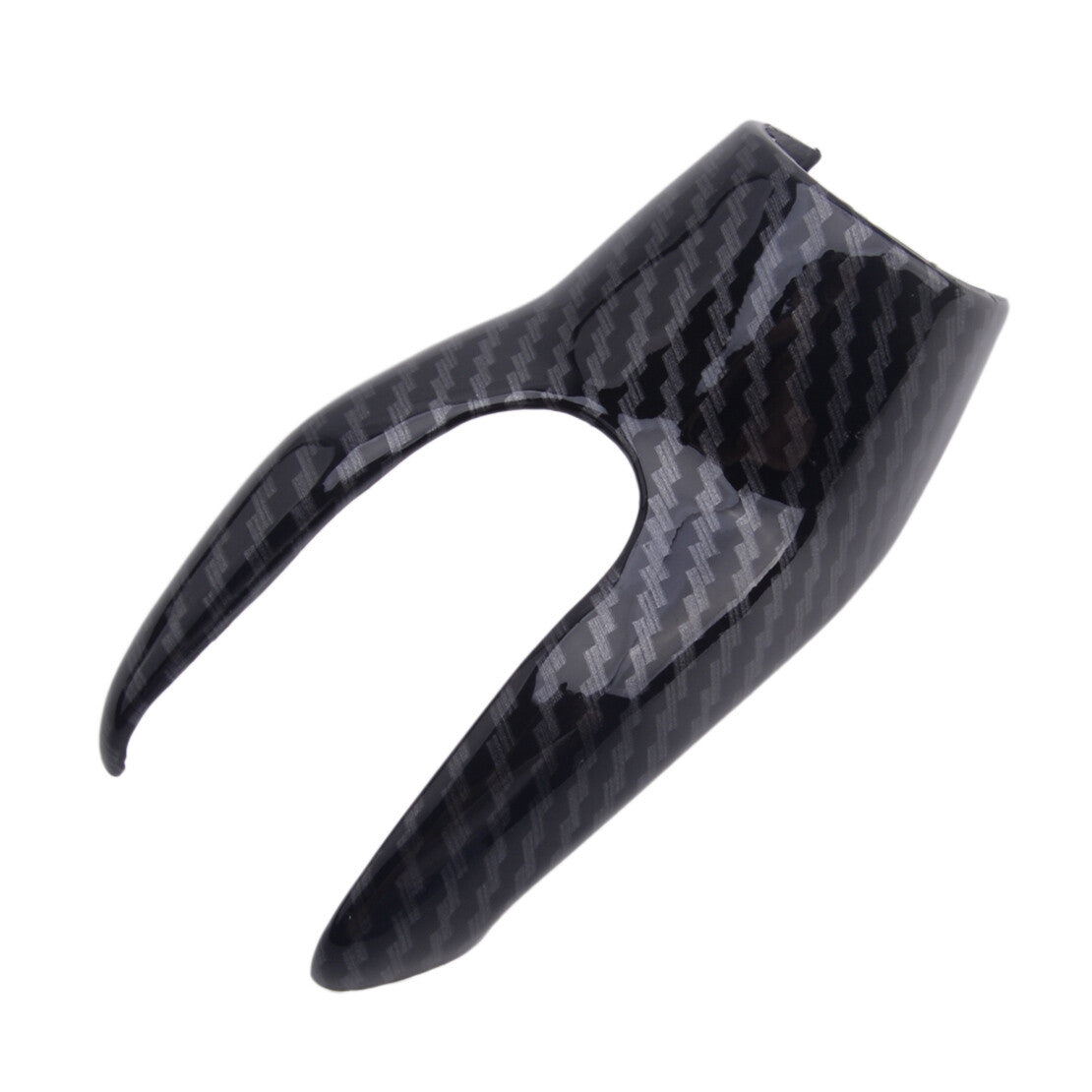 Gear Shift Knob Cover Trim Frame Fit for Ford Focus Automatic Carbon Fiber Look