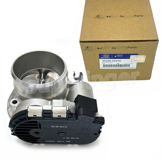 35100-25410 Throttle Body Assy Ups for Hyundai Santa Fe, for Tucson ix35, and for Kia Sportage.