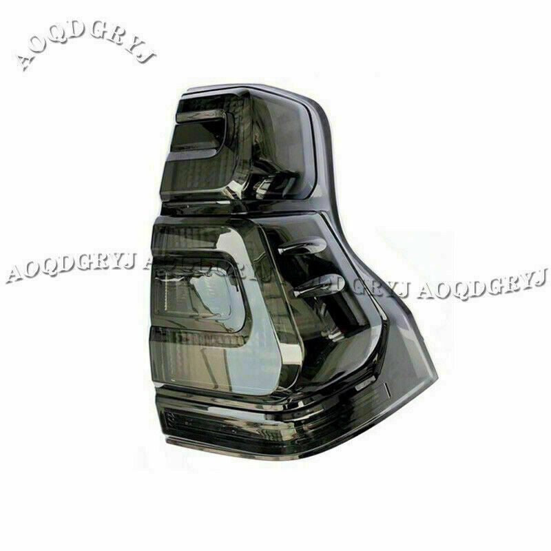 for TOYOTA PRADO FJ/LC150 2018-21 Black Smoky ABS Tail Light Lamp LED Replace 2x
