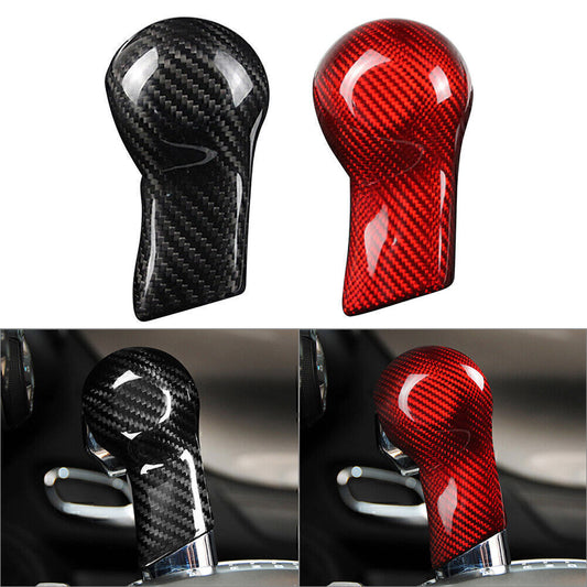 Carbon Fiber Inner Car Shift Knob Cover Shell Fit for Chevrolet Camaro 2010-2015 14
