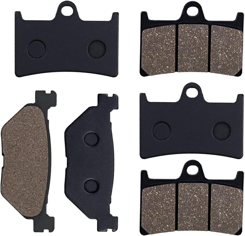Front and Rear Brake Pads for YAMAHA XV1700 Roadstar Midnight Warrior 2005-2009
