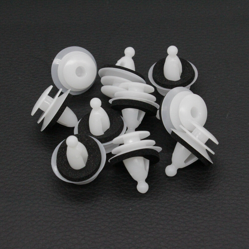 10x Trim Panel Retainer Mounting Clips with Sealer for Kia for Hyundai 92552-36000