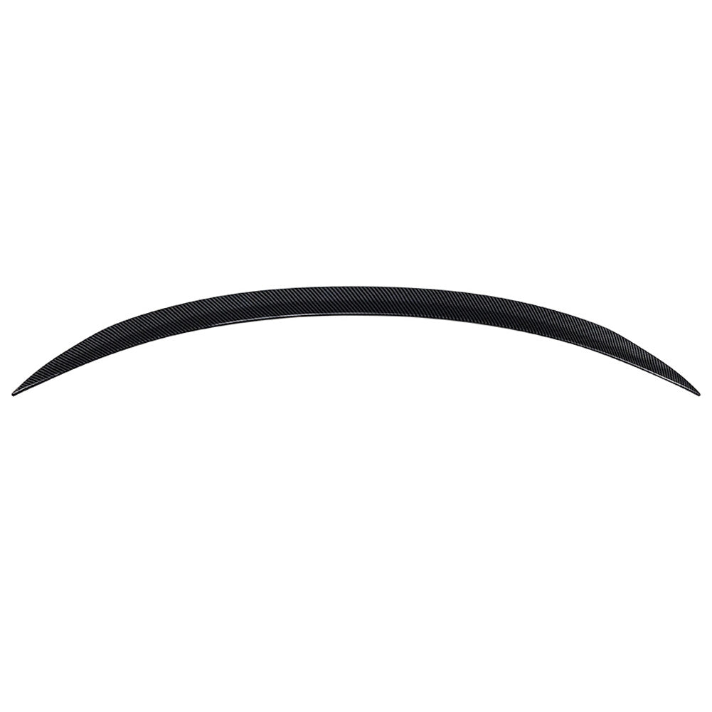 Rear Trunk Lip Spoiler for Mercedes-Benz CLS Class C257 19-22 Carbon Fiber Black