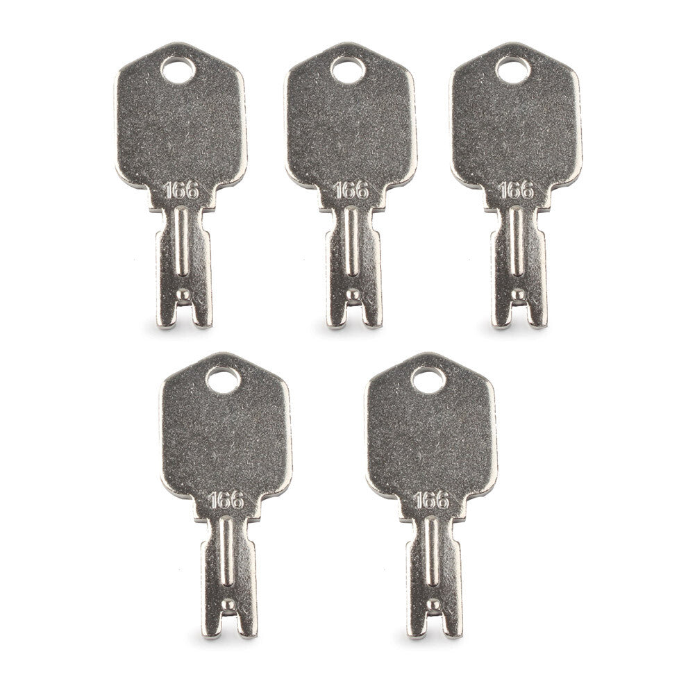 5x For Hyster Forklift Equipment Ignition Keys 166 1430 186304 51335040 A214062