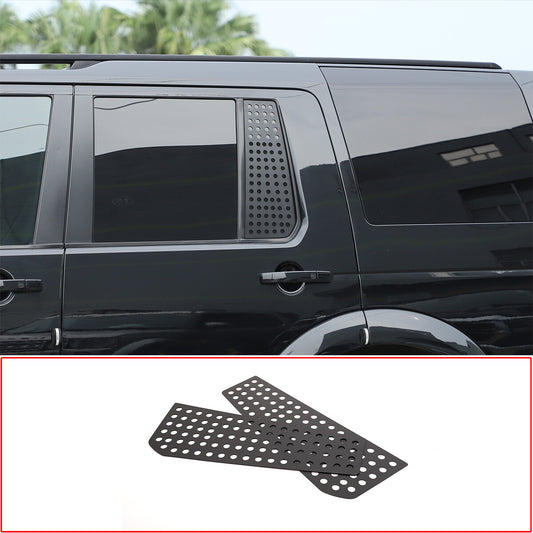 Applicable to for Land Rover 4 10-2016 Rear Window Side Window Trim Panel Aluminum