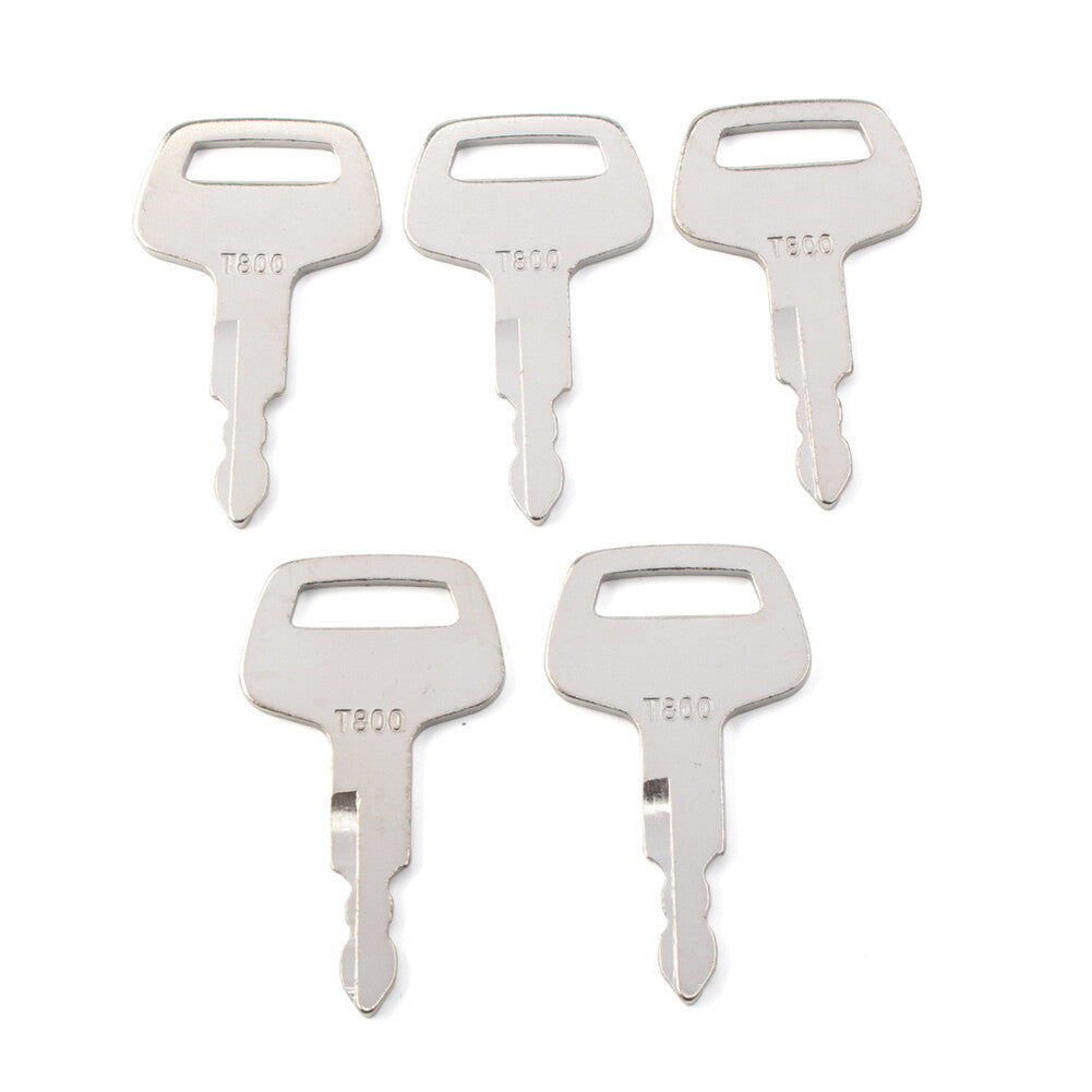 T800 Ignition Keys ELI80-0110 For TCM Heavy Equipment Loader Wheel Loader 5Pcs