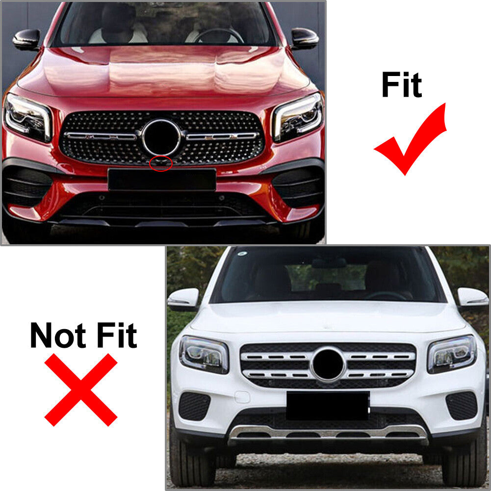 GTR Style Front Bumper Hood Grille for Benz GLB Class X247 GLB250 2020-2022