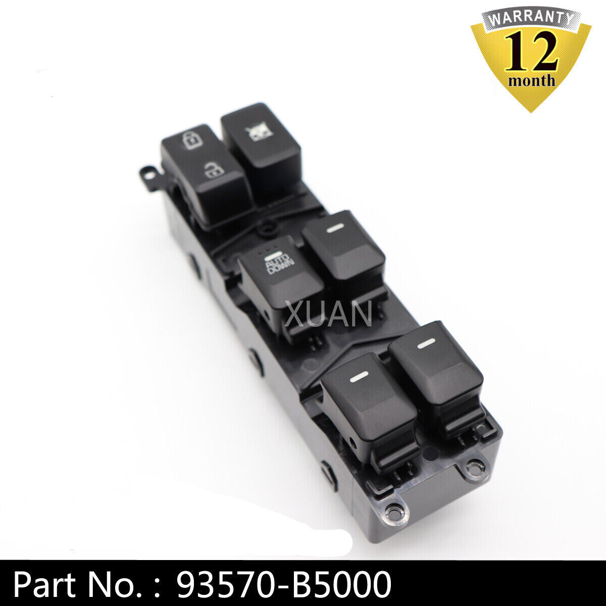 93570-B5000 Power Window Main Switch 18-Pin for Kia Forte Cerato K3 2014-2017
