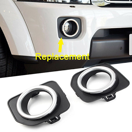 for Land Rover LR4 Fog Light Lamp Bezel Front Bumper LH RH LR051335 +LR051337