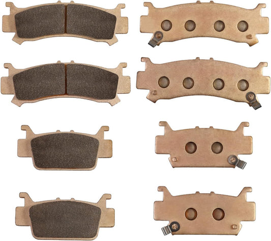 Front Rear Brake Pads for Honda Pioneer 1000-5 2016-2021 Talon 1000R 1000X SXS