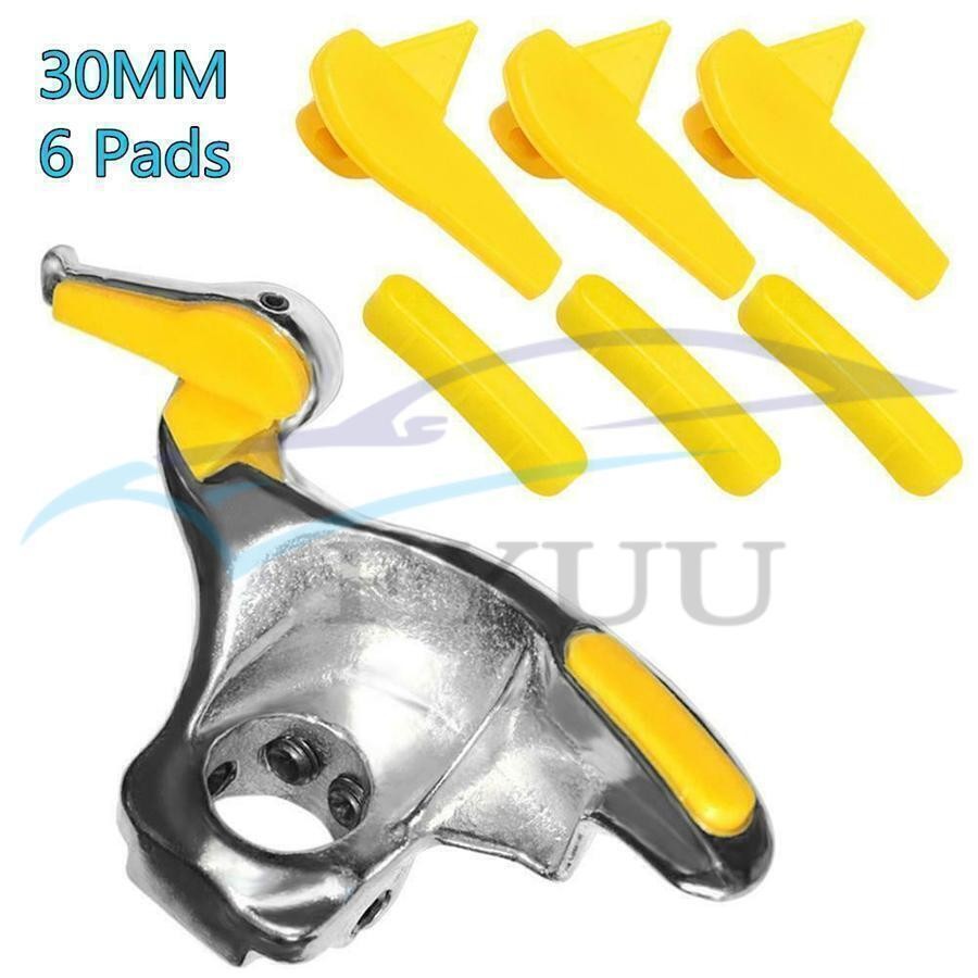 30mm Tire Changer Machine Stainless Steel Mount Demount Duck Head Tool +6 Pad US