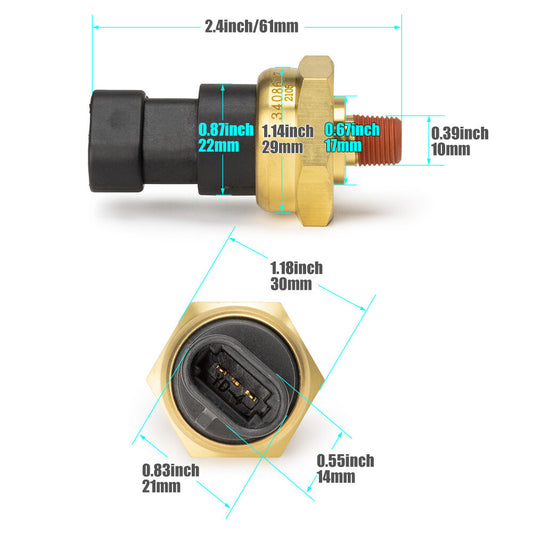 Engine oil level sensor suitable for Mercedes-Benz 0061532728 2759050000 A0041535328