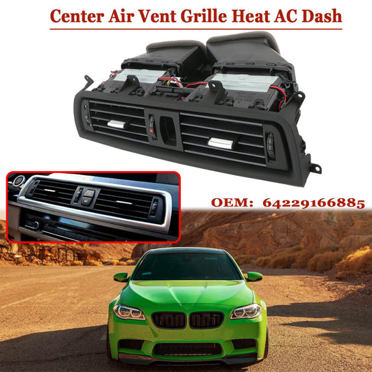 Front console grill dashboard AC air vents for BMW F10 F11 F18 550i 5 Series 2011-2016