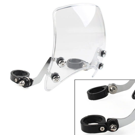 for Harley 48 883 1200 Clear Bike Headlight Windshield Windscreen Wind Deflector