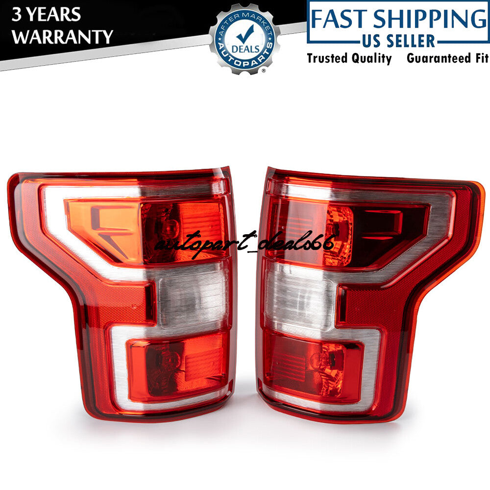 1. Dual taillights on the driver and passenger sides suitable for Ford F-150 2018-2020