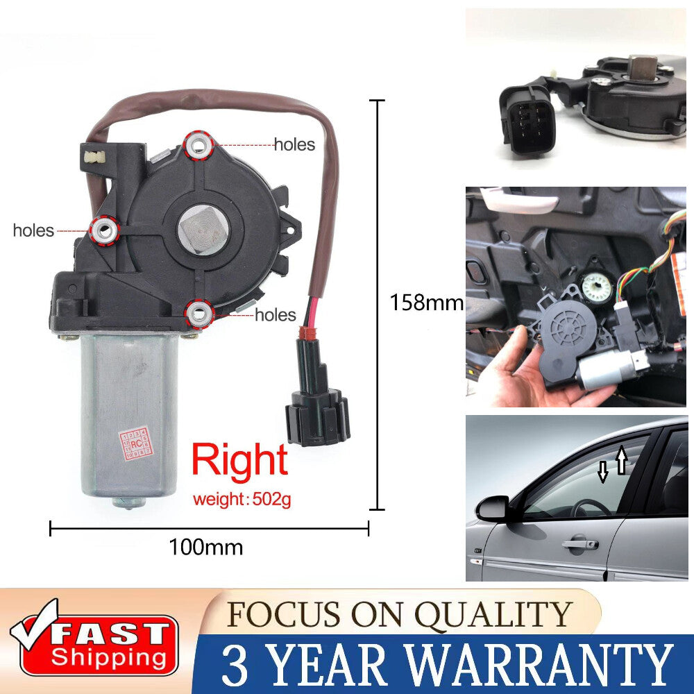 New For 2005-2018 for Nissan SYLPHY Front Right Power Window Lifter Regulator Motor
