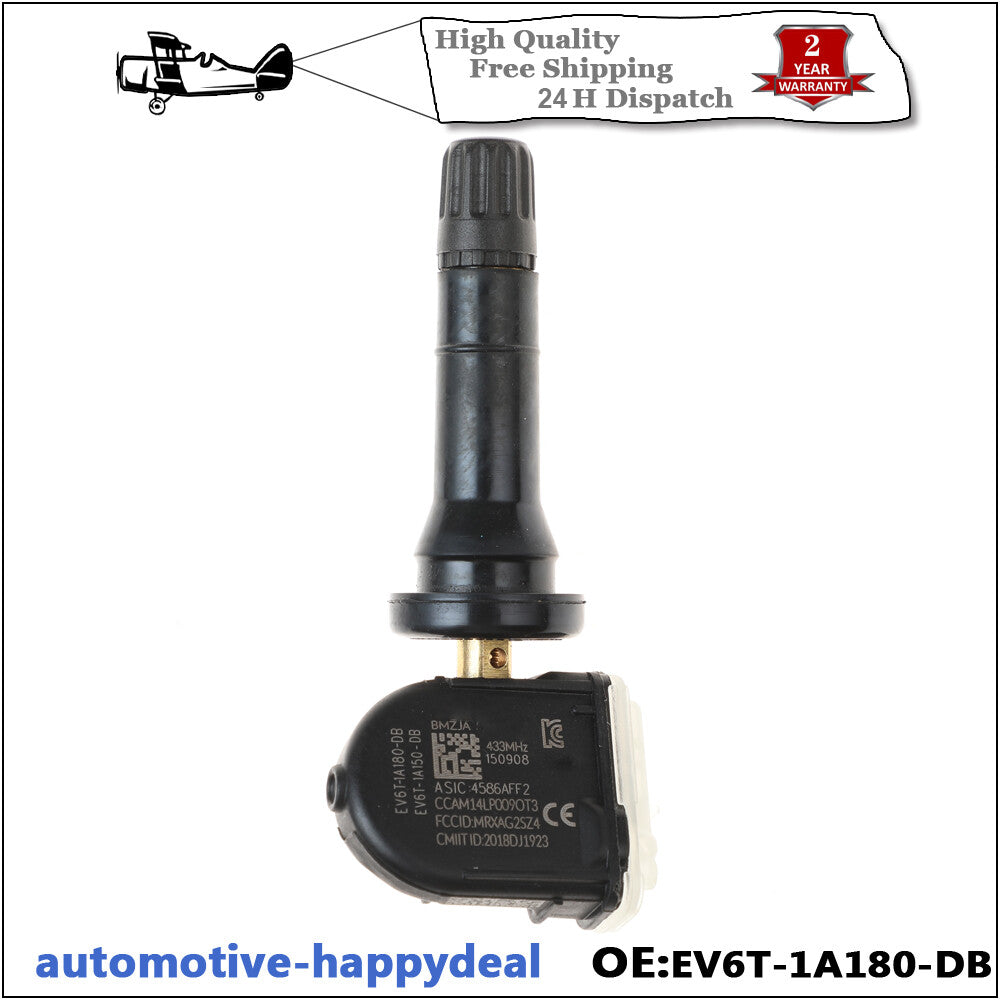 4Pcs TPMS Tyre Pressure Sensor for Ford Focus Fiesta EV6T-1A180-DB EV6T-1A180-DC