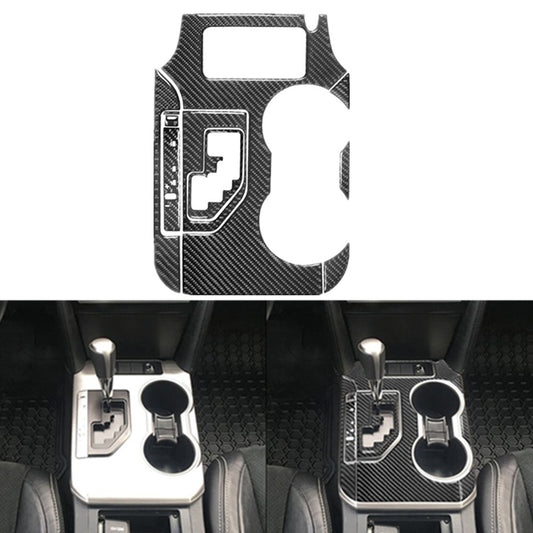 10x Carbon Fiber Gear Shift Panel Decorative Cover Trim for Toyota for Camry 2012-14