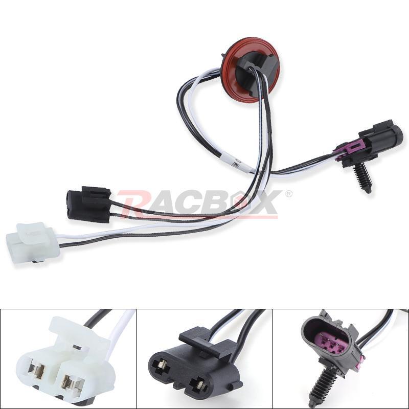 2Pcs Headlight Lamp Wiring Harness Custom Fits for DODGE for RAM 1500- 2009-2017