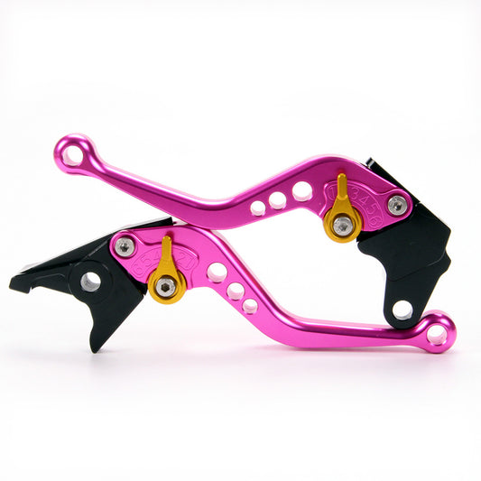 Short Pink Color Brake Clutch Levers For Honde CBR300R/GROM/CB500F 2014-2017 16