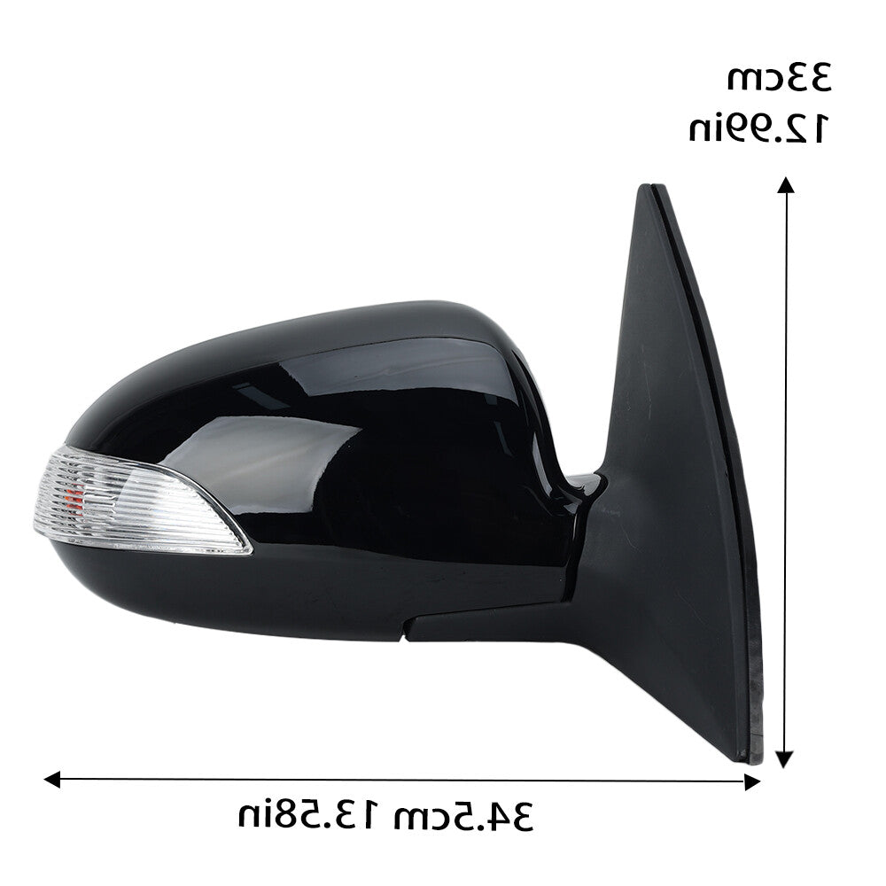 F¨¹r for Hyundai I30 FD 2007-2012 Spiegelglas Au?enspiegel Mit Heizung Blinker Rechts