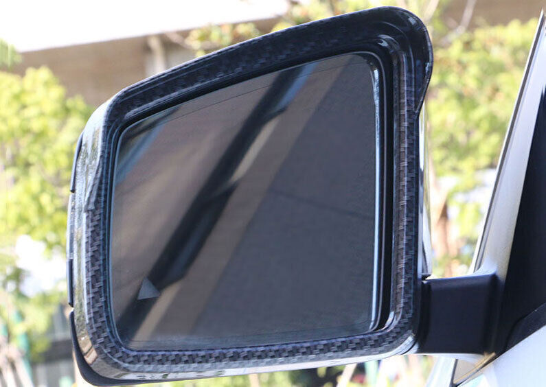 for Benz GLS GLE 16-19 Carbon Fiber Exterior Rear View Mirror Frame Cover Trims