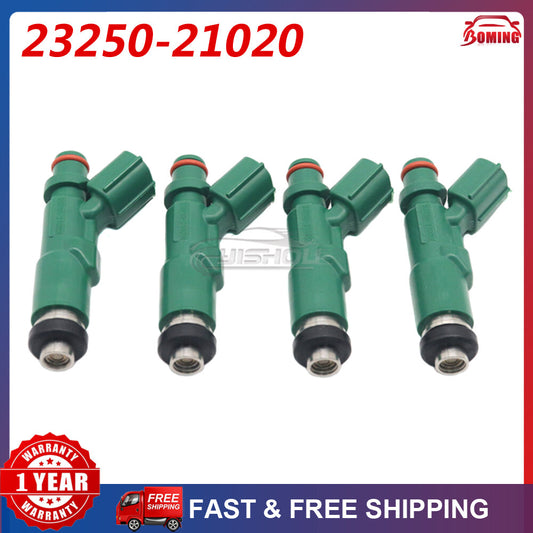 for Toyota Echo Prius for Scion XA XB 2000-2009 4PCS Fuel Injectors 23250-21020