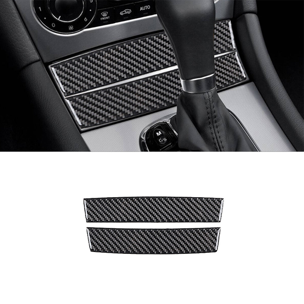 Carbon fiber interior trim is suitable for Mercedes-Benz C-Class 05-07 W203