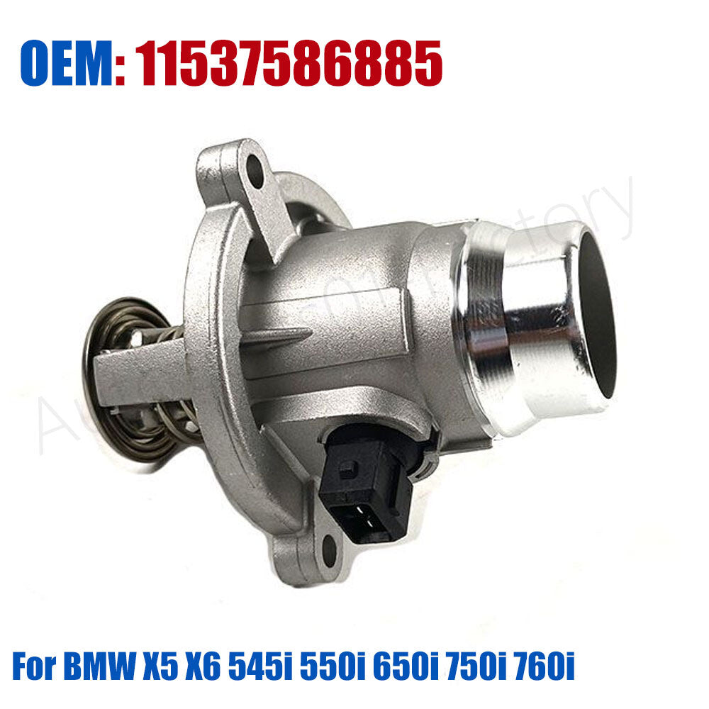 Engine Coolant Thermostat Housing Assembly for BMW X5X6 545i 550i 650i 750i 760i