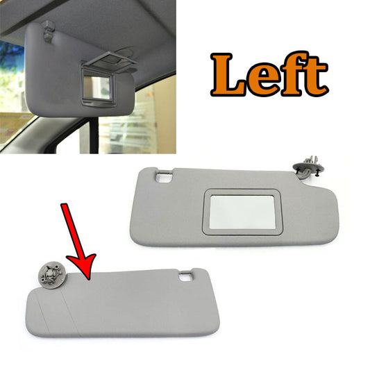 Left Interior Sun Visor for Chevy Sonic 2012-18 Spark 2013-16 With Makeup Mirror