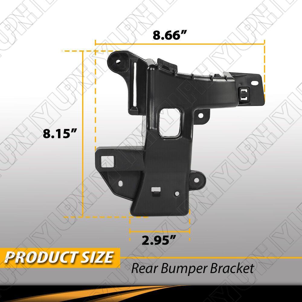For 2017-22 for Jeep Compass for Ram 1500 RH Right Rear Bumper Bracket Black 68244464AA