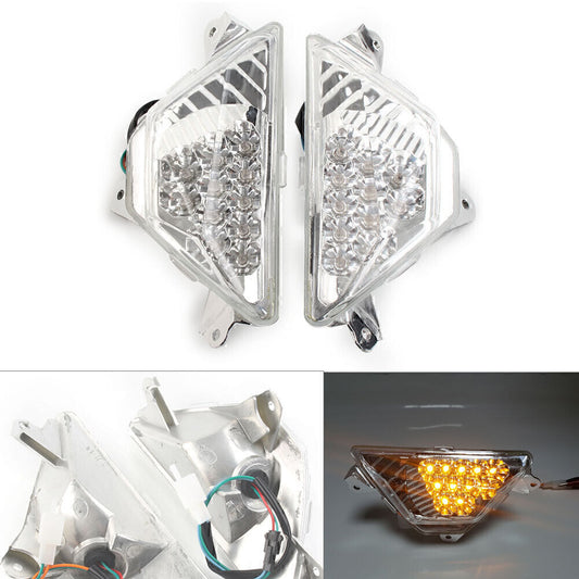 Turn Signal Indicator Lights for Kawasaki 250 300 400 650 1000 ZX6R 13-21